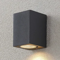 Lucande vægspot Lavina, 10 cm, antracit, GU10, 1 lyskilde.