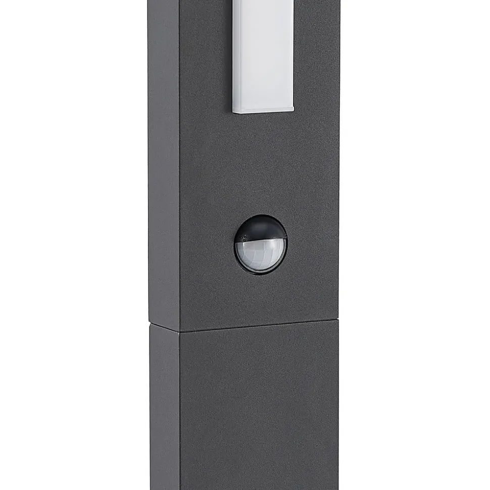Lucande Virgalia LED-vejlampe, bevægelsessensor, 65 cm, IP54