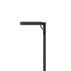 Luceplan LED-vejlampe Flia, 2 lyskilder, sort, plast