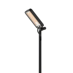 Luceplan LED-vejlampe Flia, 3 lyskilder, sort, plast