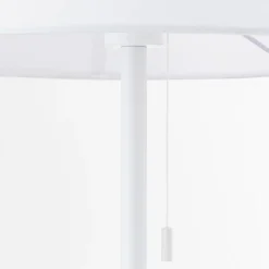 Ludwig gulvlampe i tekstil, hvid