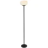 Lumina gulvlampe med glasskærm