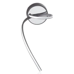 Lungo LED-væglampe med moderne design, sort