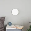 Lunia New væglampe, hvid, Ø 20 cm