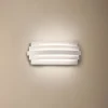 Luxur LED-væglampe, hvid