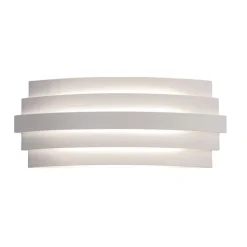 Luxur LED-væglampe, hvid