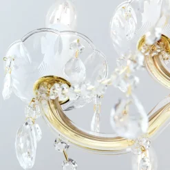 Lysekrone Marie Claire krystalglas 9 lyskilder