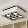 4 lyskilder LED-loftlampe Loke