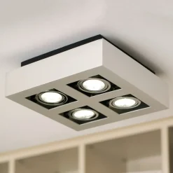 4 lyskilder LED-loftlampe Loke