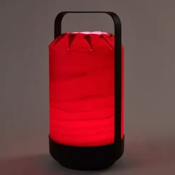LZF Mini Chou LED-bordlampe, batteri, rød
