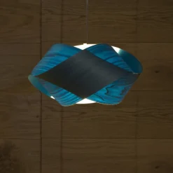 LZF Nut pendellampe, blå