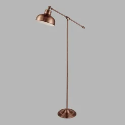 Macbeth gulvlampe, metal, kobber