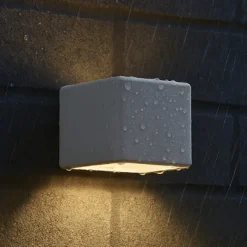 Magnetics LED-væglampe, hvid, USB, bevægelsessensor