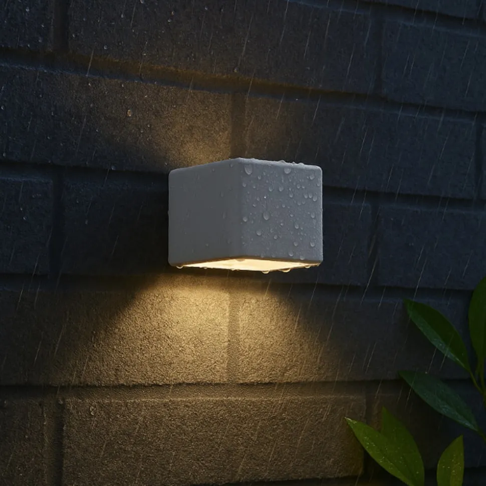 Magnetics LED-væglampe, hvid, USB, bevægelsessensor