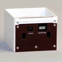 Magnetics LED-væglampe, hvid, USB, bevægelsessensor
