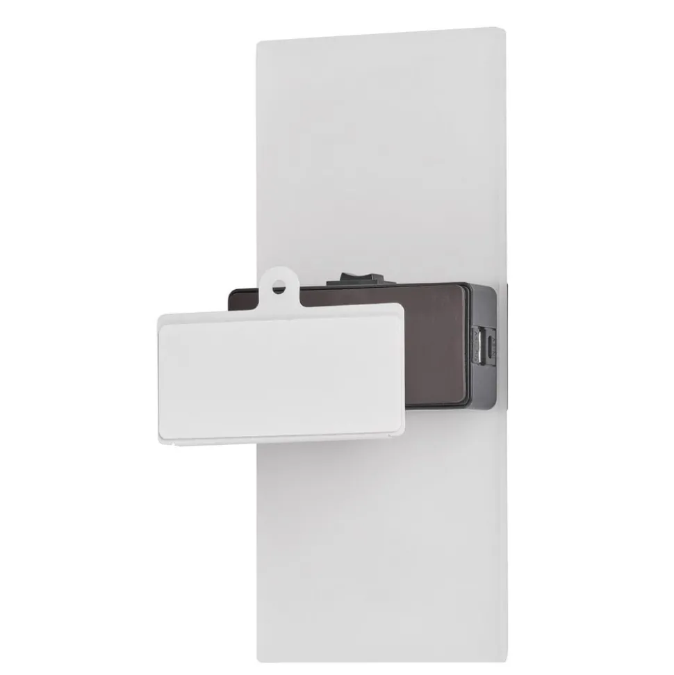 Magnetics LED-væglampe, sort, 22,5 cm høj