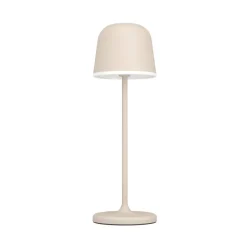 Mannera LED-bordlampe med batteri, sand