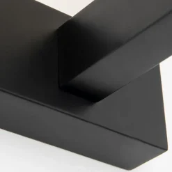 Mara væglampe, sort, glas, 17,5 cm høj, G9, IP44