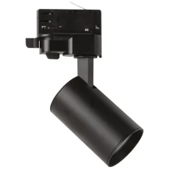 Marco 2 Mini LED-spot, 3-fase skinne, sort, 2.800K