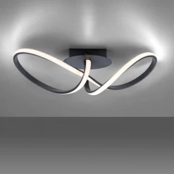 Maria LED-loftlampe, kan dæmpes, sort