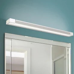 Marilyn LED-spejllampe, hvid, drejbar 90 cm