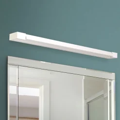 Marilyn LED-spejllampe, hvid, drejbar 90 cm
