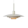 Markslöjd Hængelampe Piny, beige, Ø 35 cm, metal, E27