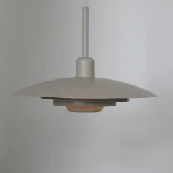Markslöjd Hængelampe Piny, beige, Ø 35 cm, metal, E27