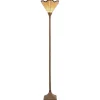 Marla - gulvlampe i Tiffany-stil