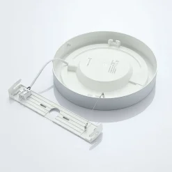 Marlo LED-loftlampe sølv 3000K rund 25,2cm