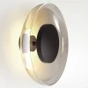 MARSET Aura LED-væglampe, Ø 25 cm, røggrå