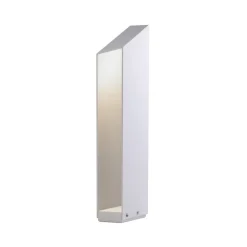 MARSET LED-sokkellampe Domus, højde 55 cm, hvid, aluminium