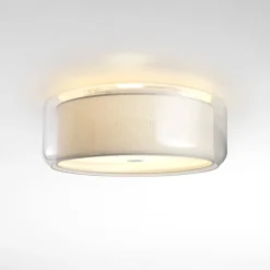 MARSET Mercer C loftlampe af glas og polyester