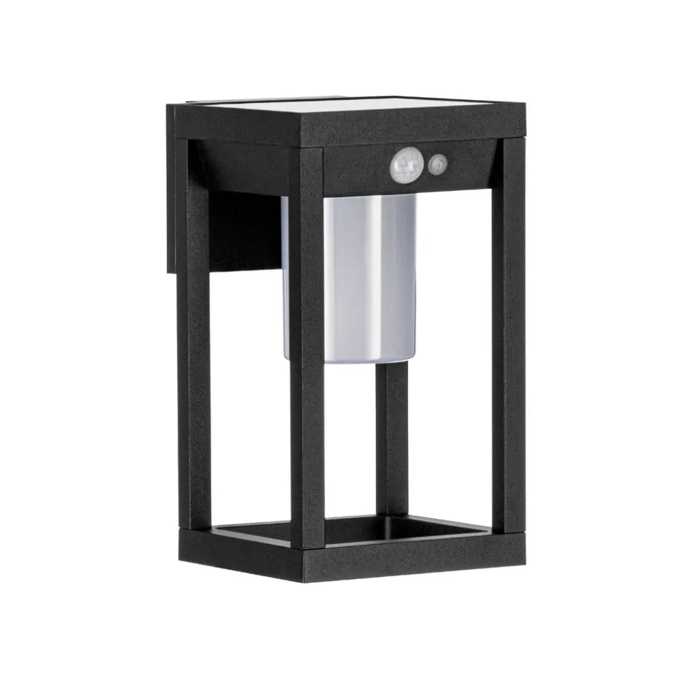 Martano udendørs LED-væglampe, solcelle, sensor