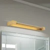 Marylin væglampe til badeværelset, længde 60 cm, guld, aluminium