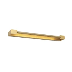 Marylin væglampe til badeværelset, længde 60 cm, guld, aluminium