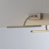 Matisse LED-væglampe, bredde 34 cm, sølv