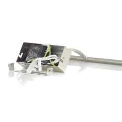 Matisse LED-væglampe, bredde 34 cm, sølv