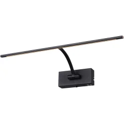 Matisse LED-væglampe, bredde 45 cm, sort