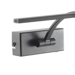 Matisse LED-væglampe, bredde 45 cm, sort