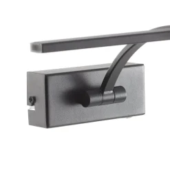 Matisse LED-væglampe, bredde 34 cm, sort
