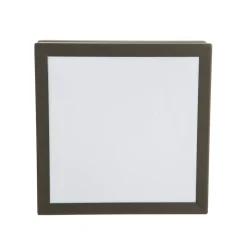 Matteo udendørs loftlampe, 2 x E27, IP44, antracit