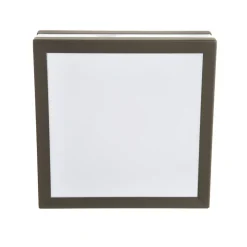 Matteo udendørs loftlampe, 2 x E27, IP44, antracit