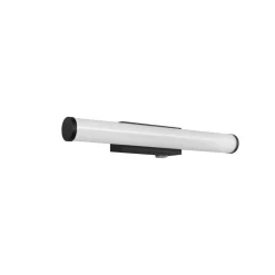 Mattimo LED-væglampe, bredde 40 cm, sort, afbryder