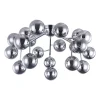 Maytoni Dallas loftlampe, 20 glaskugler, krom