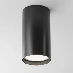 Maytoni Focus downlight, sort, Ø 5,2 cm, aluminium, GU10