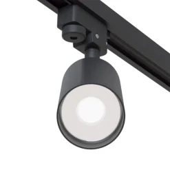 Maytoni Focus skinnespot, GU10, Unity-system, sort