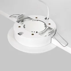 Maytoni Hoop indbygningslampe, rund, hvid