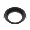 Maytoni Hoop indbygningslampe, rund, sort