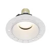Maytoni indbygningslampe Share, hvid/hvid, Ø 10,2 cm, aluminium, GU10